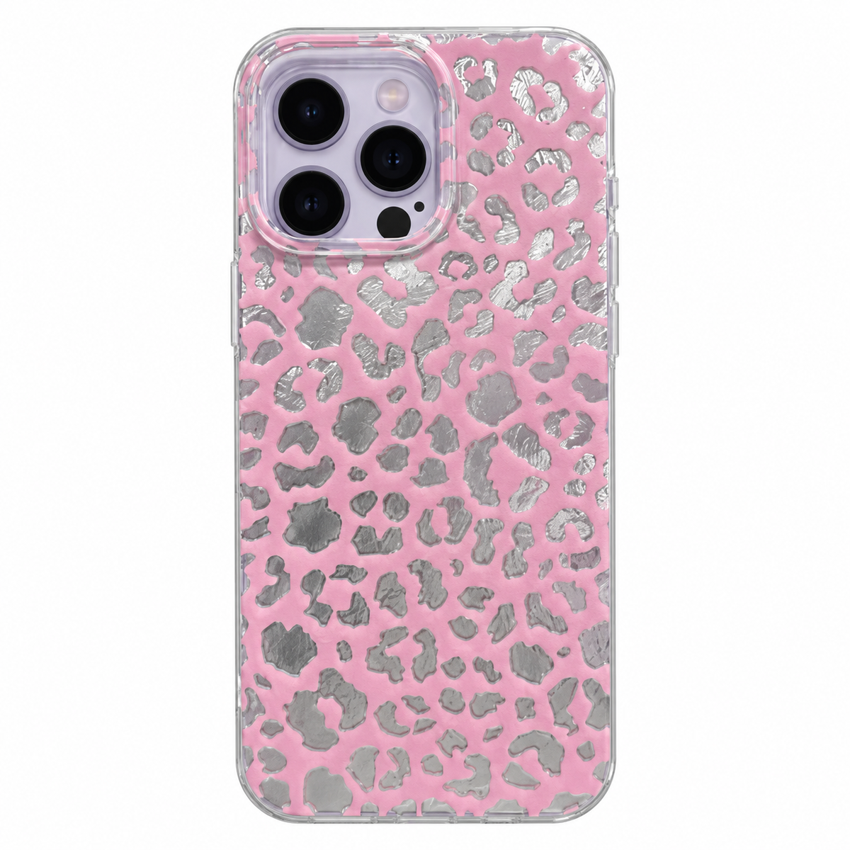 CASE LEOPARDO PINK IPH 16 PRO MAX