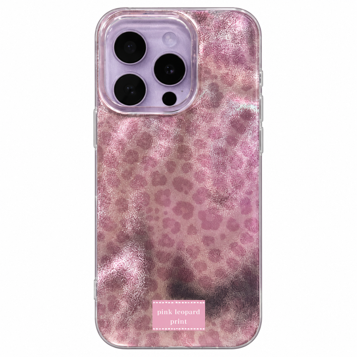 CASE LEOPARDO TORNASOL PINK IPH 16 PRO