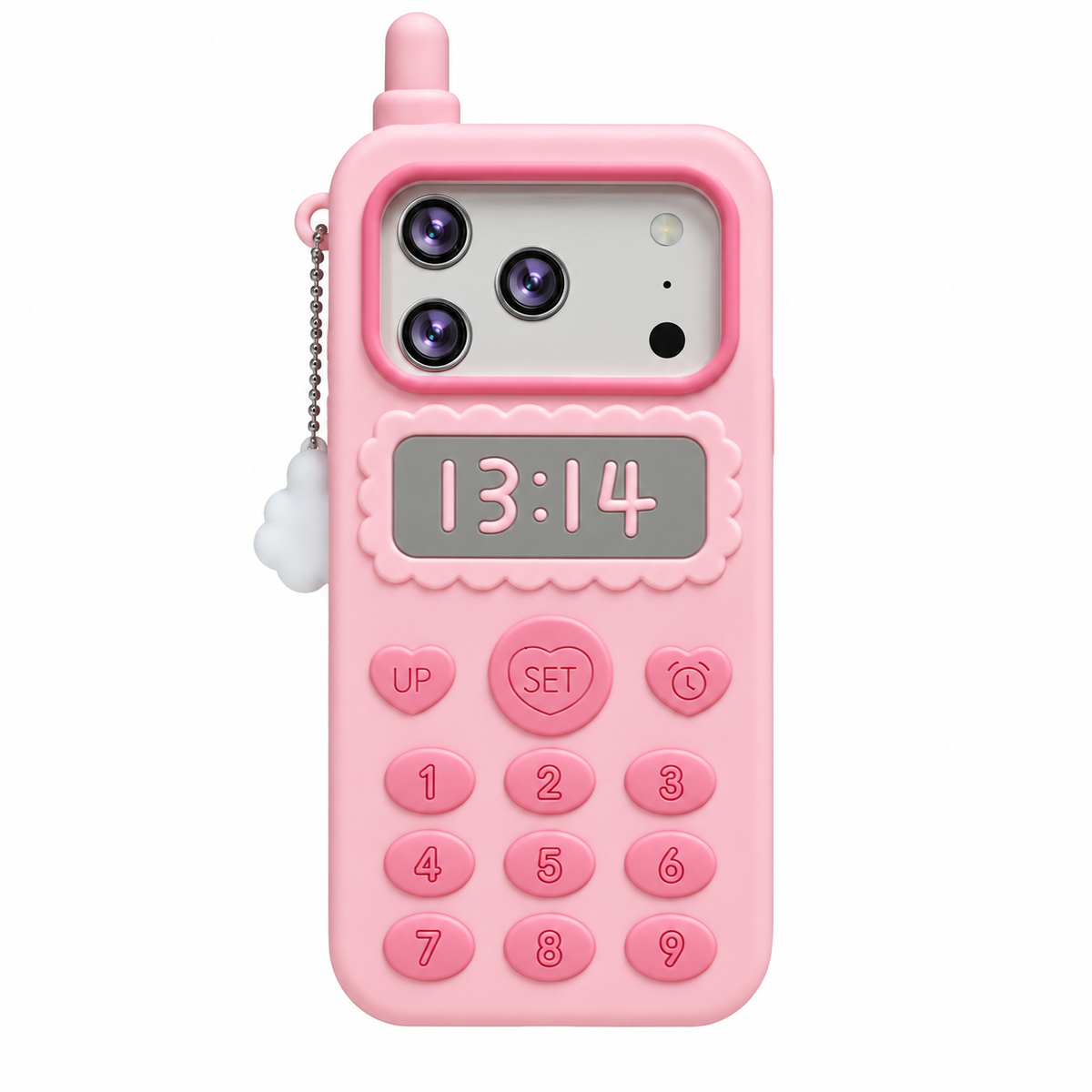 CASE TELEFONO 3D PINK IPH 17 PRO MAX /18 PRO MAX