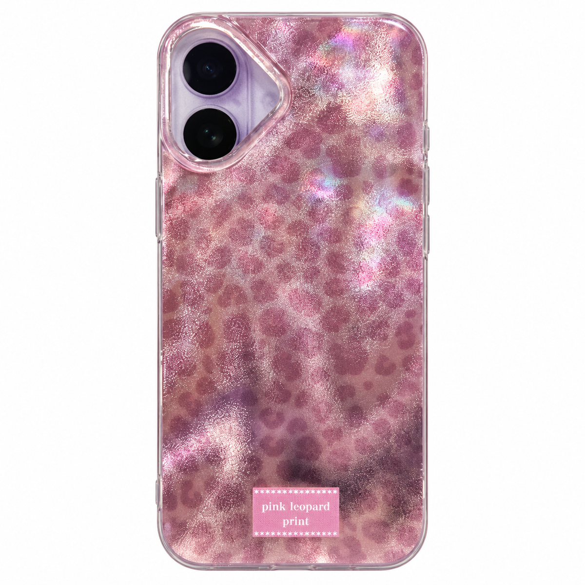 CASE LEOPARDO TORNASOL PINK IPH 16 PLUS