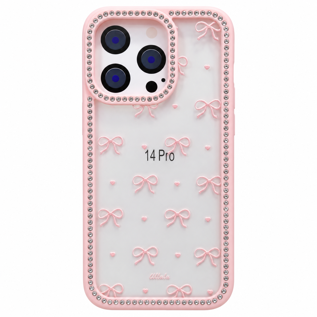 CASE LAZOS COQUET BORDE PIEDRAS IPH 14 PRO