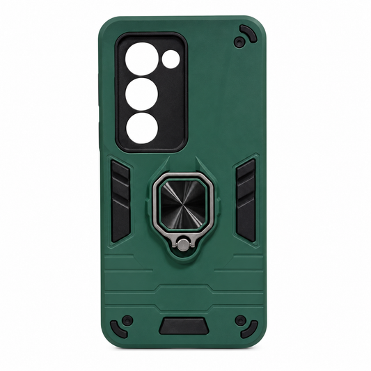 CASE BUNKER VERDE CON SOPORTE REDMI 15