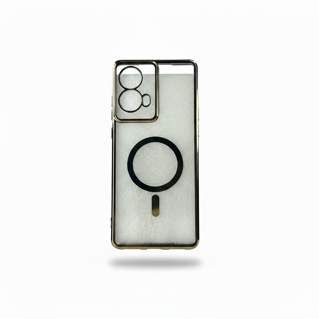 MAGSAFE DORADO METAL MOTO G85