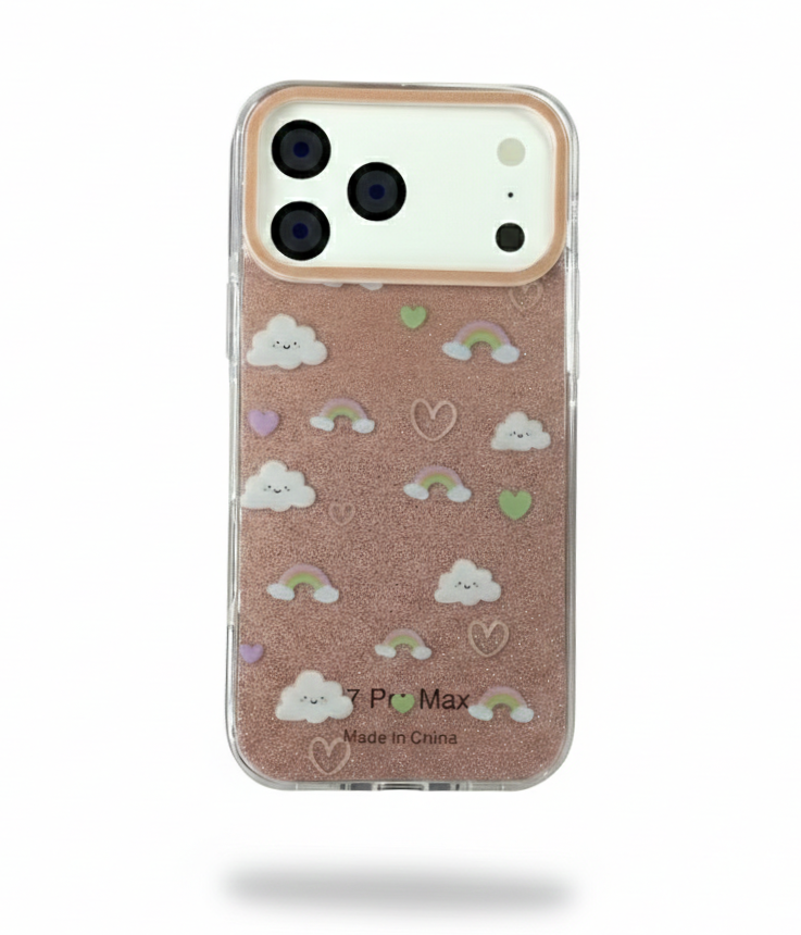 GLITTER NUBE IPH 17 PRO MAX