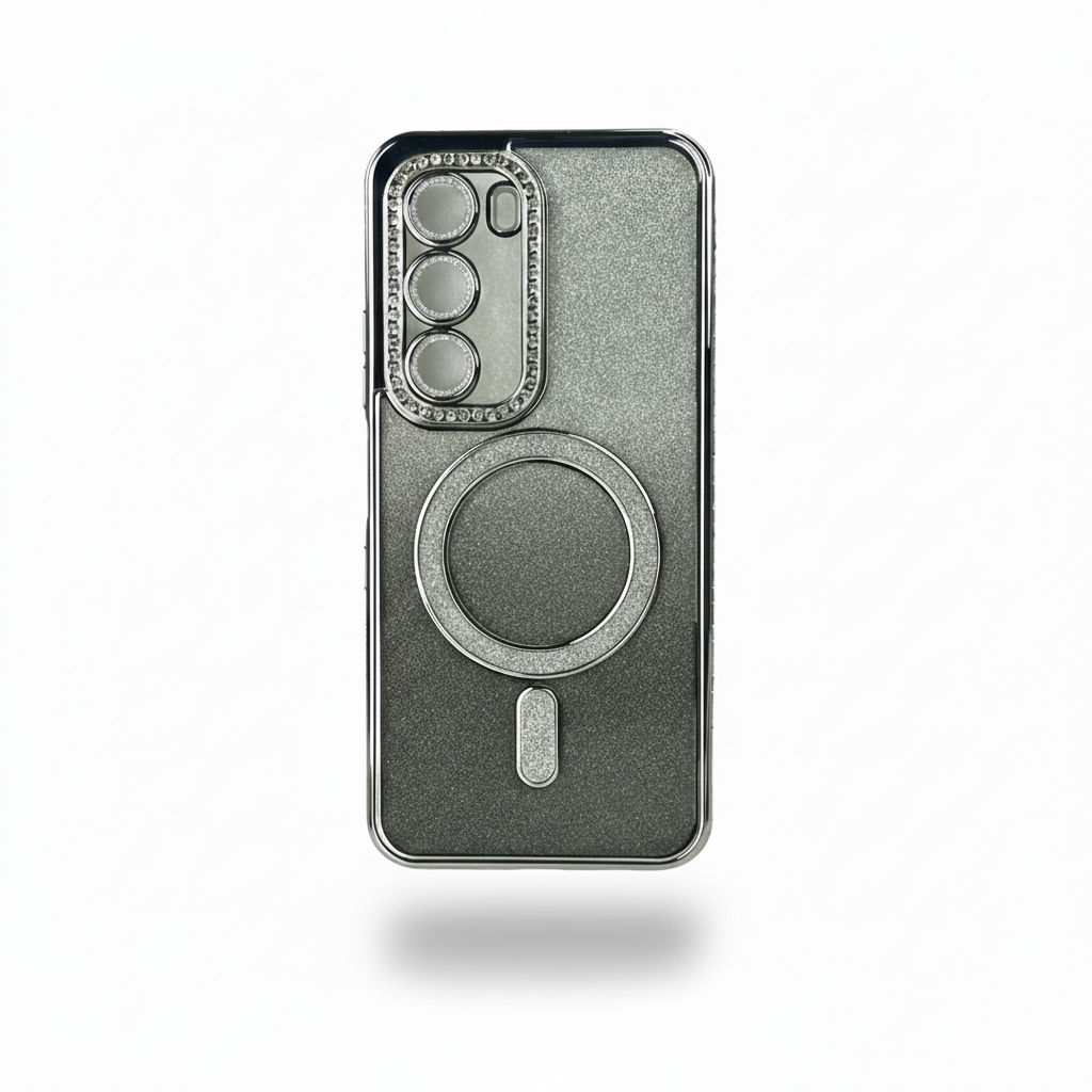 GLITTER MAGSAFE PLATEADO INFINIX HOT 60i