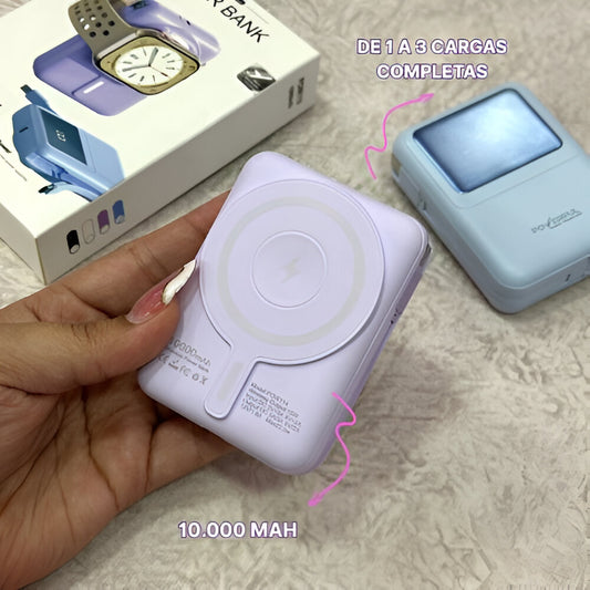 Power Bank Celeste Accesorios