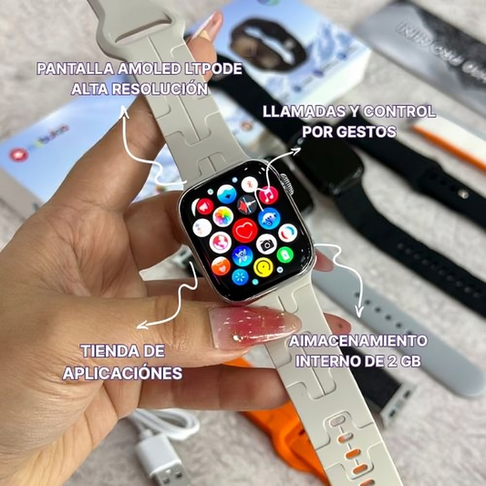 Reloj H10 PRO MINI + 3 BANDAS