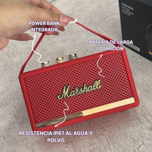 Marshall Kilburn III Rojo Accesorios