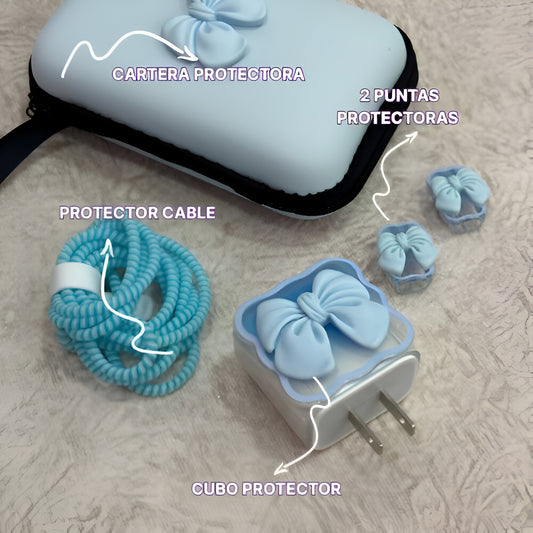 COMBO PROTECTOR DE CARGADORES 25W