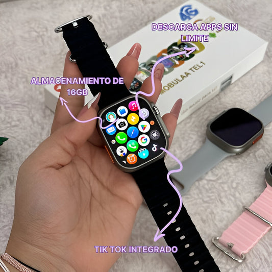 Reloj tel 1 + camara y 3 bandas