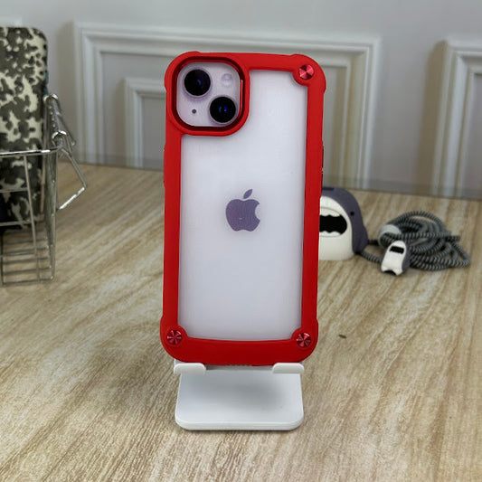 Case bunker rojo IPH 13/14