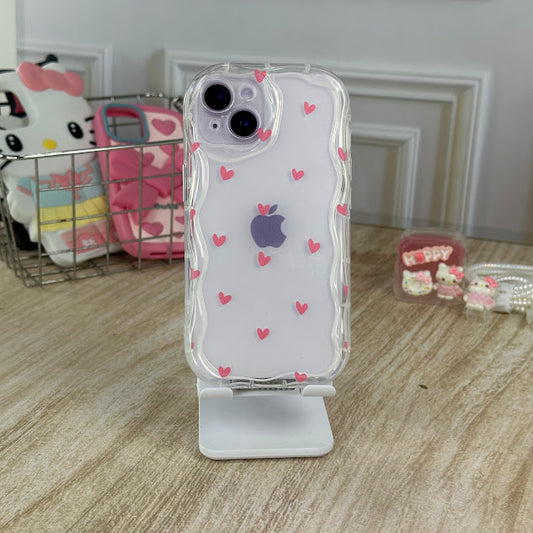 Antigolpes mini corazones IPH 15