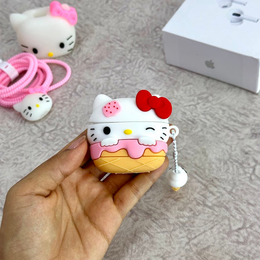 CASE HELLO KITTY KIUT AIRPODS serie 1/2