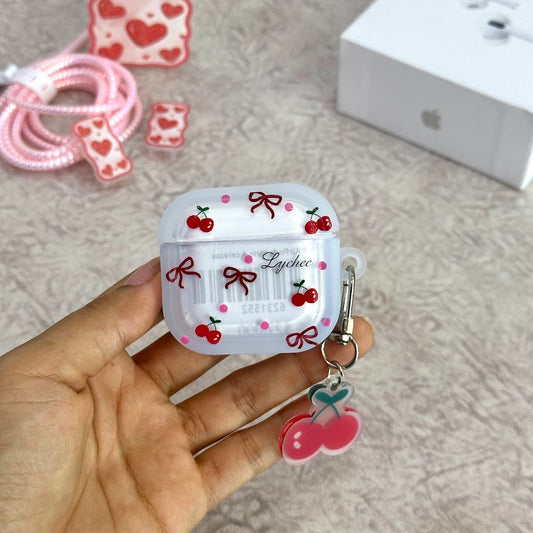 P AirPods serie 4 cerezas
