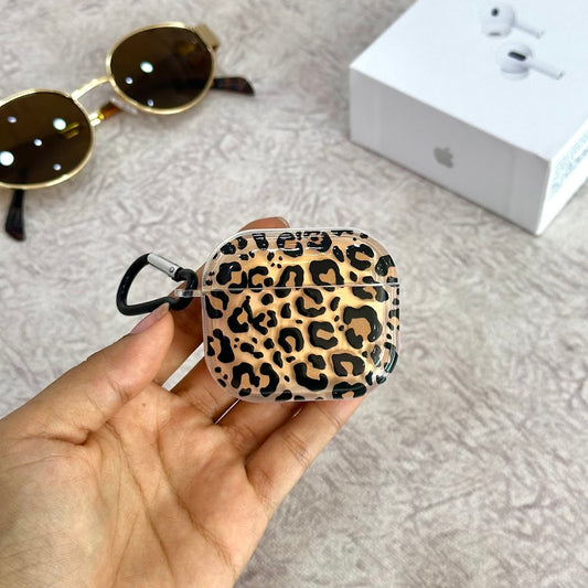 P AirPods serie 1/2 leopardo