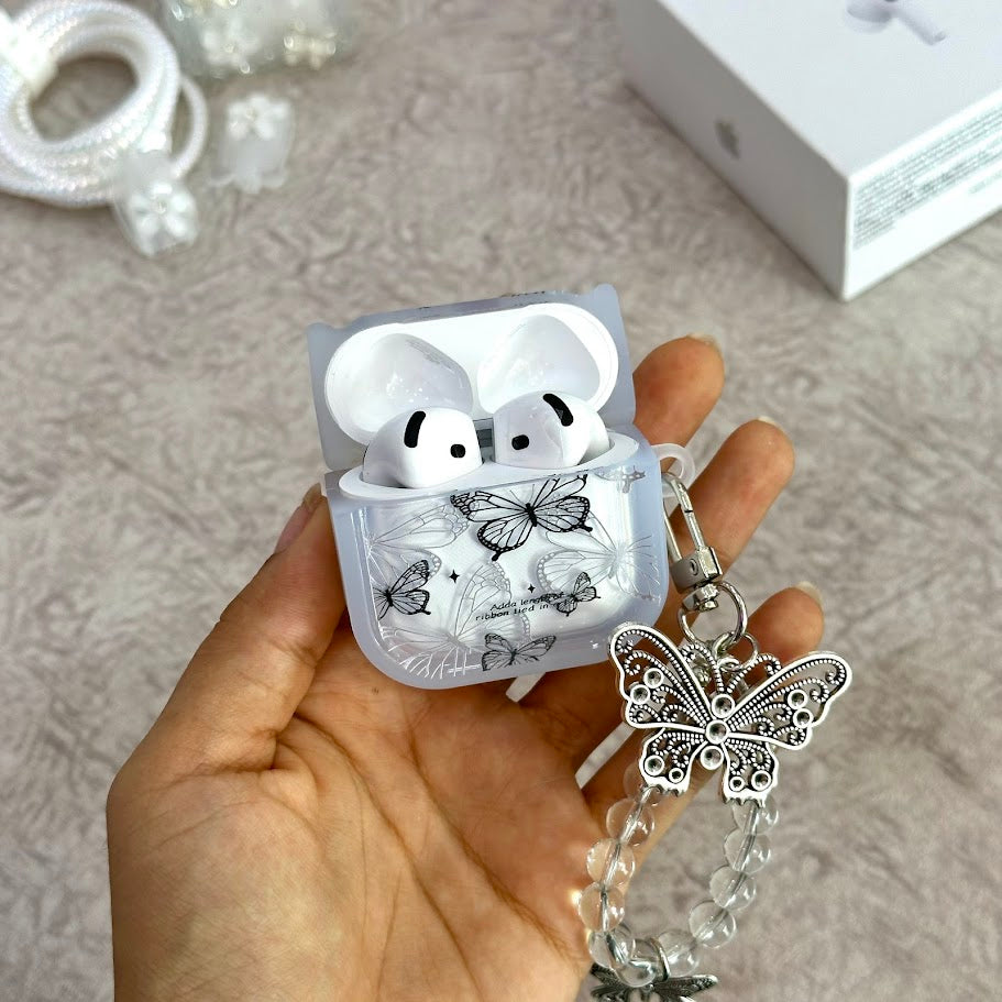 CASE AIRPODS BLACK MARIPOSA SERIE 4