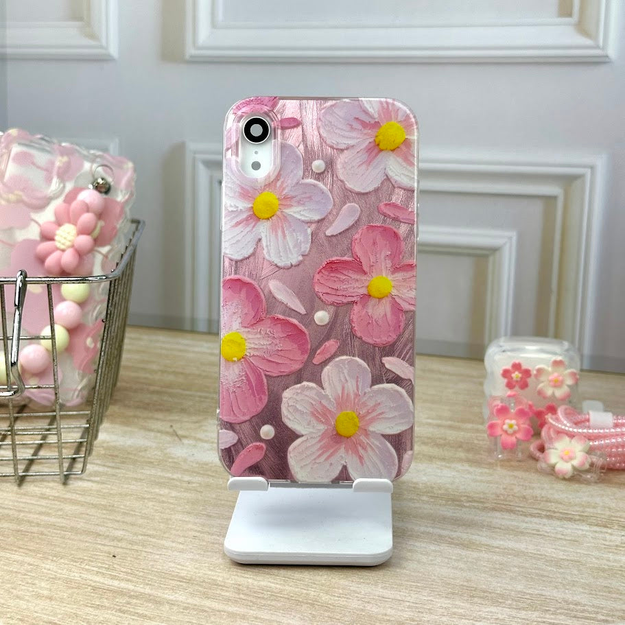 Flores rosa metal IPH XR