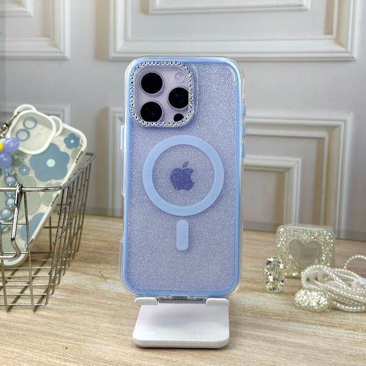 Magsafe brillante azul IPH 16 PRO MAX