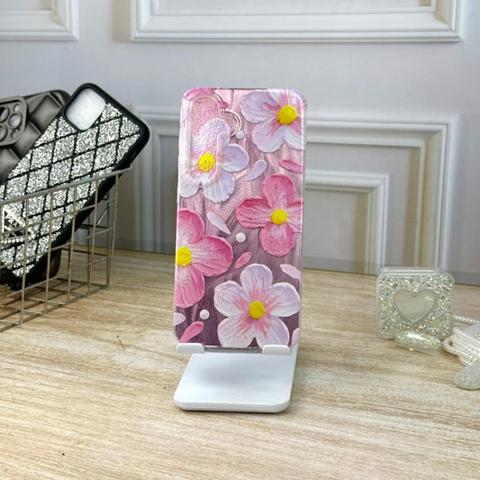 Flores rosa metal S24