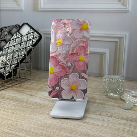 Flores rosa metal A54