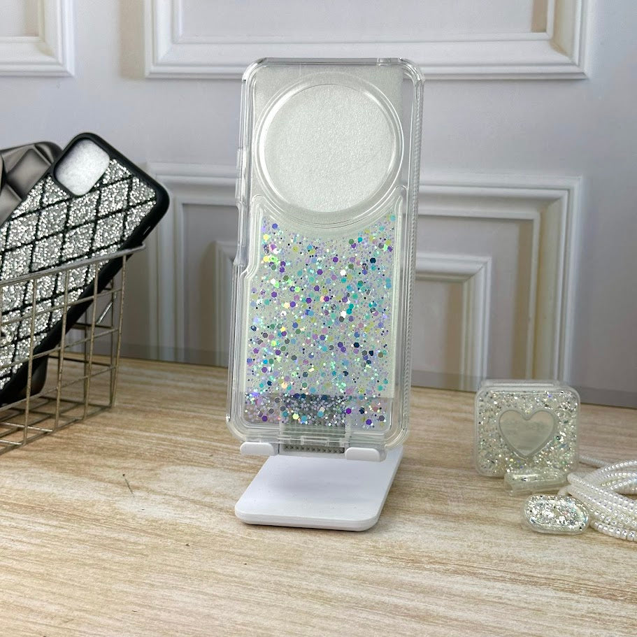 Case antigolpe glitter 14C