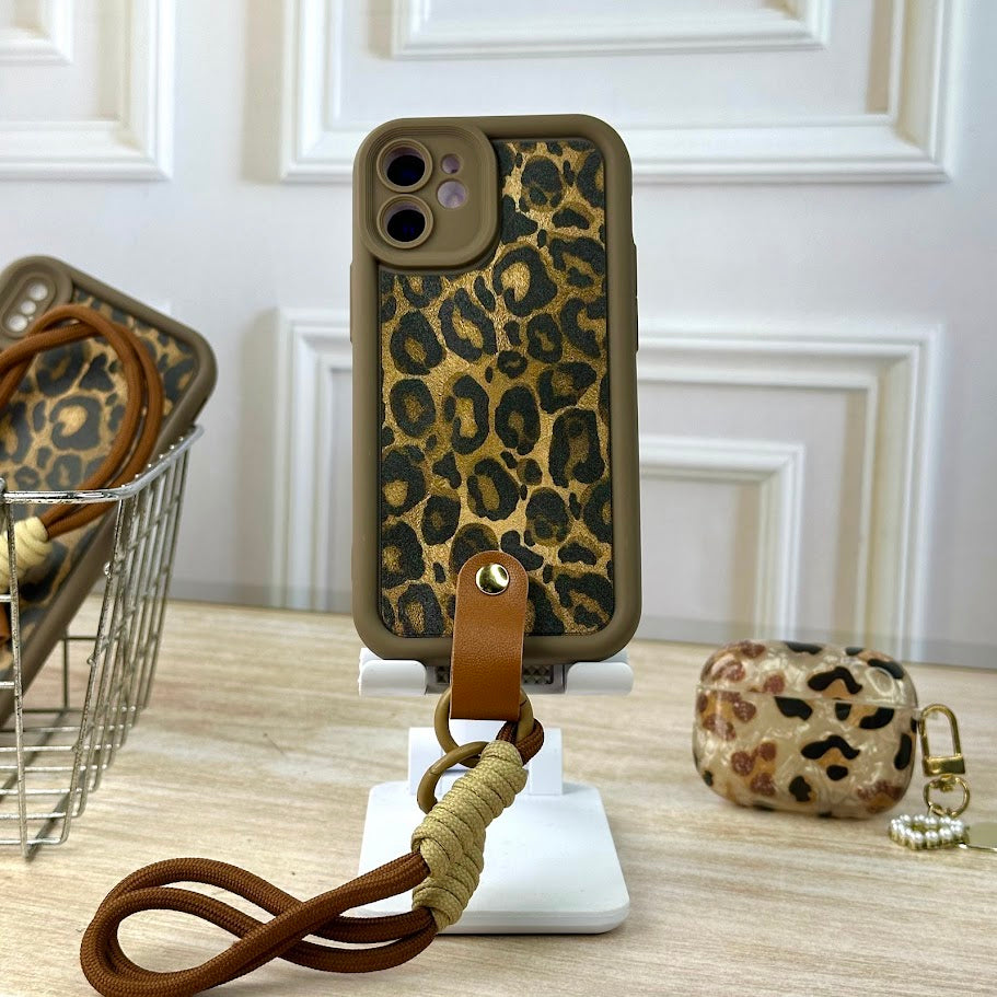 ANIMAL PRINT + STRAP IPH 12 MINI