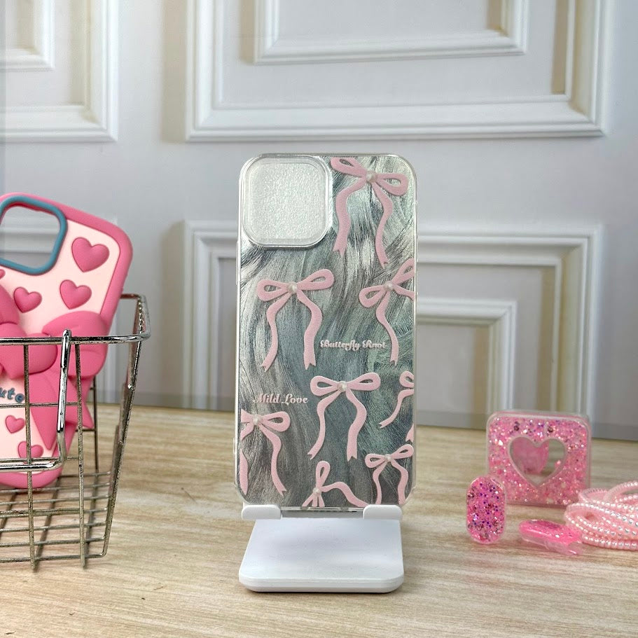 Metálico lazo rosa IPH 11 PRO