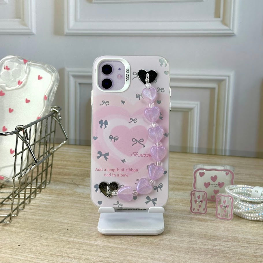 Coquete rosa y llavero IPH 11