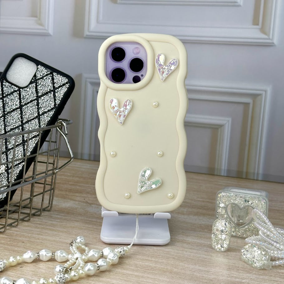 Cora beige y strap IPH 16 PRO MAX