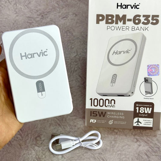 POWER BANK HARVIC PBM-635 -ACCESORIOS