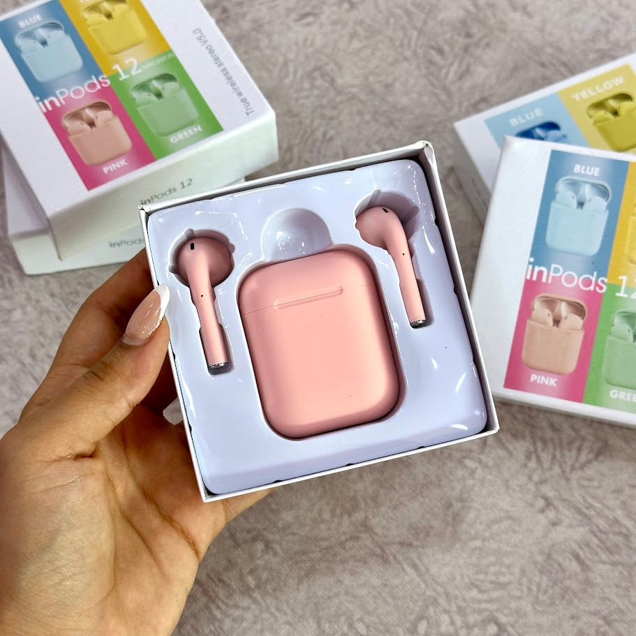 INPODS i12 COLORES - (AUDIFONOS INALAMBRICOS)