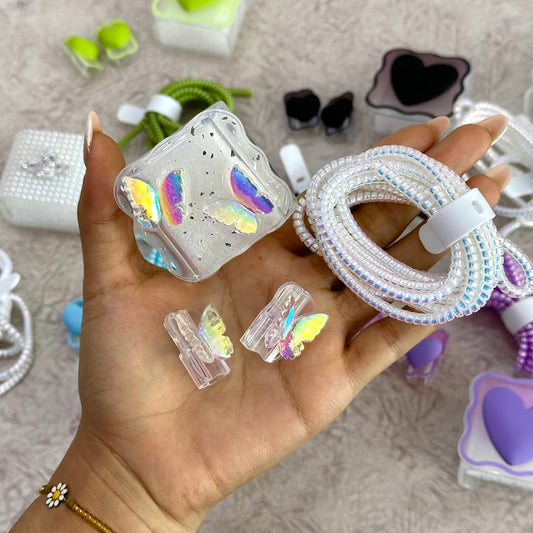 Protector de cargador mariposas