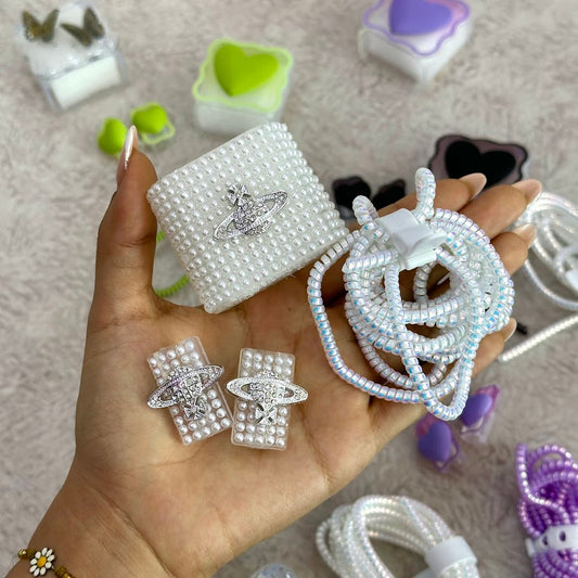 Protector de cargador perlado