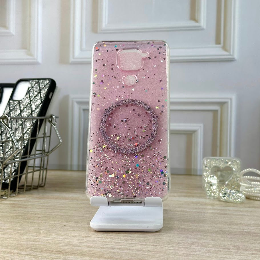 GLITTER ROSA NOTE 9 4G