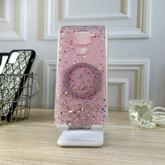 GLITTER ROSA NOTE 9 4G