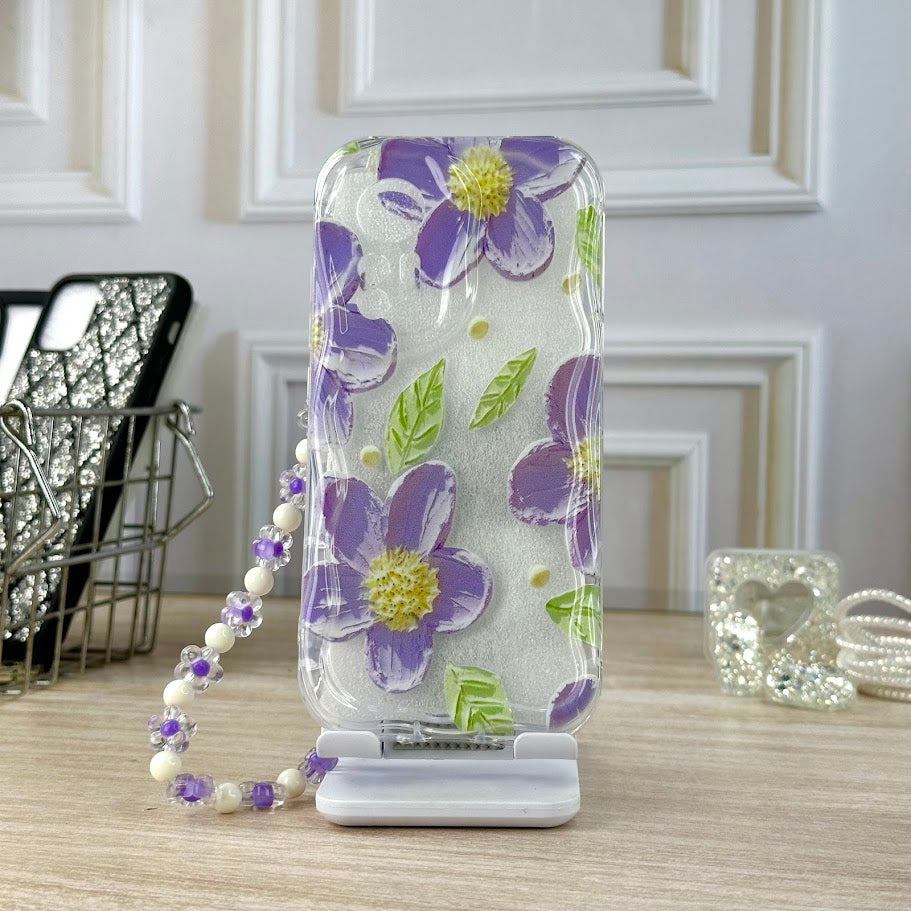 FLORES LILA Y STRAP REDMI 12