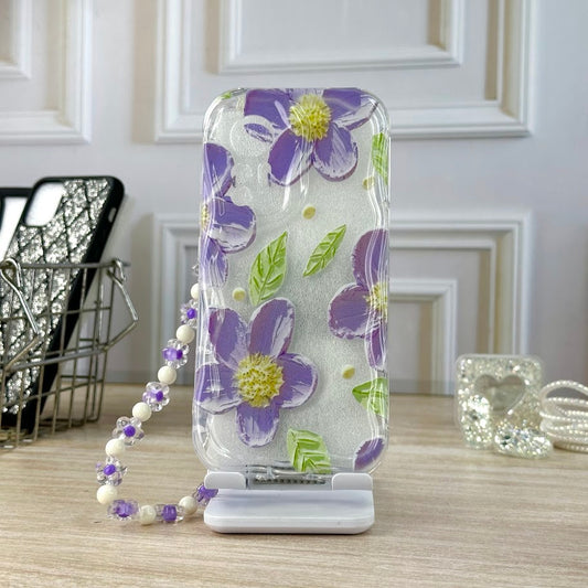FLORES LILA Y STRAP REDMI 12