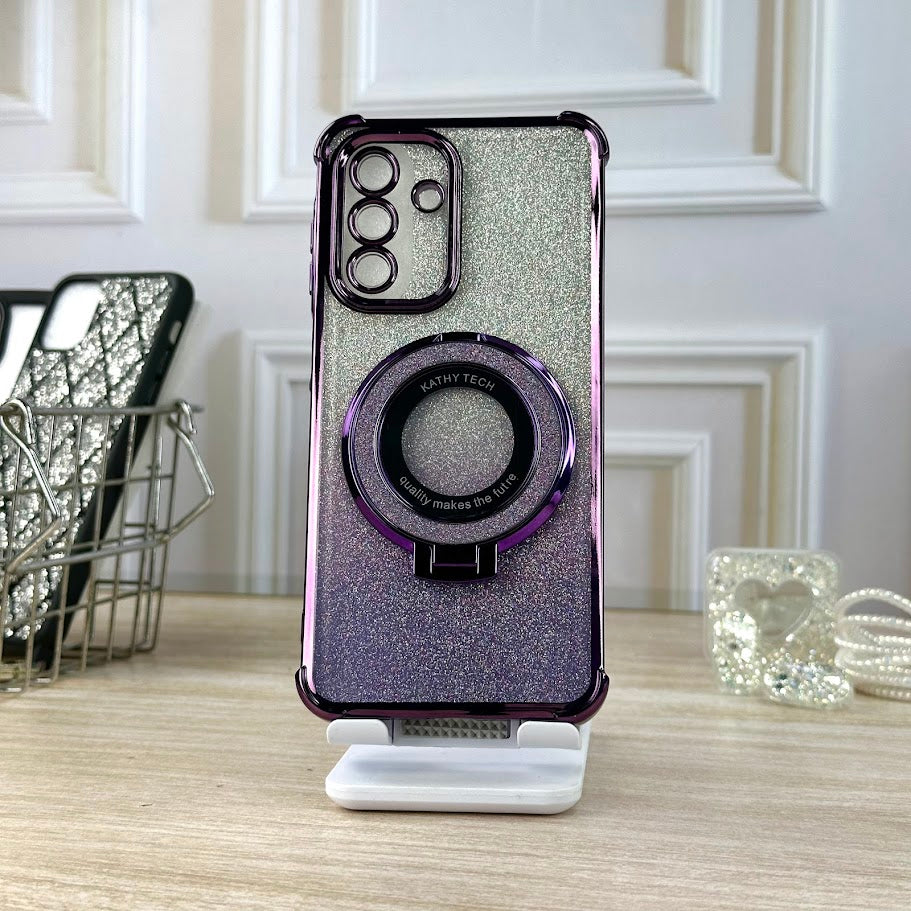 GLITTER Y SOPORTE MORADO SM A26