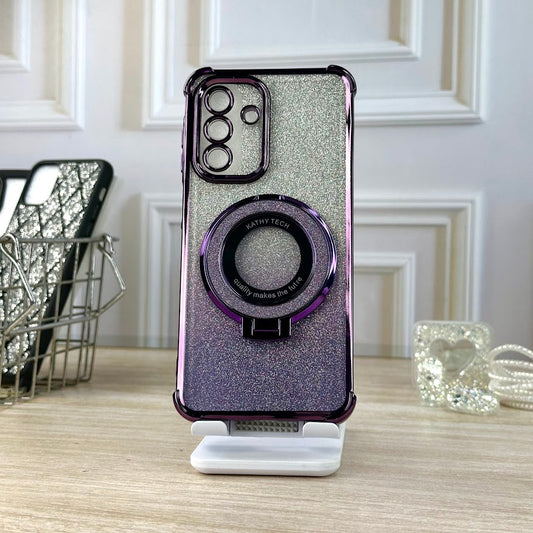 GLITTER Y SOPORTE MORADO SM A26