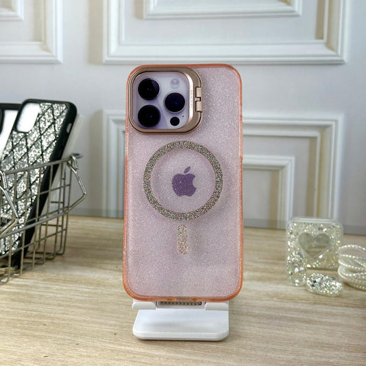 Combo glitter rosado IPH 15 PRO MAX