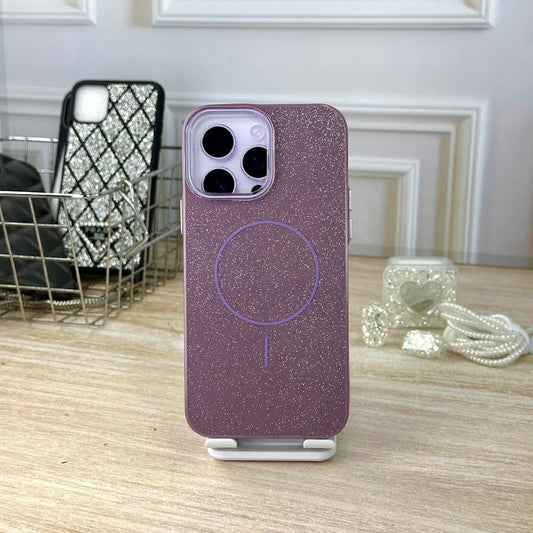 Magsafe brillante morado IPH 16 PRO MAX