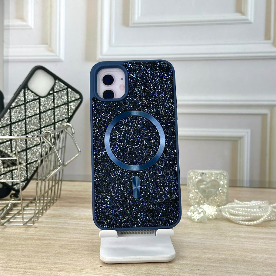 Swarovski wallet azul IPH 12/12 PRO