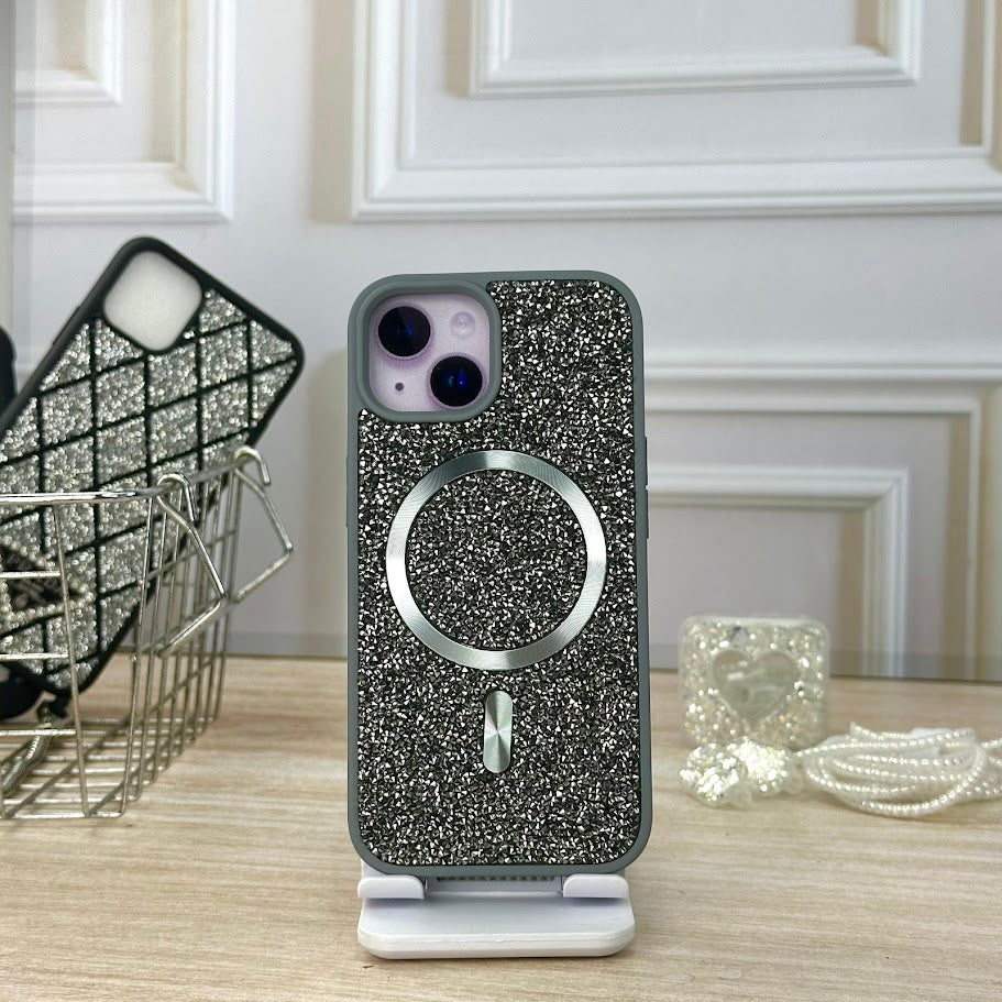 Swarovski wallet gris IPH 13/14