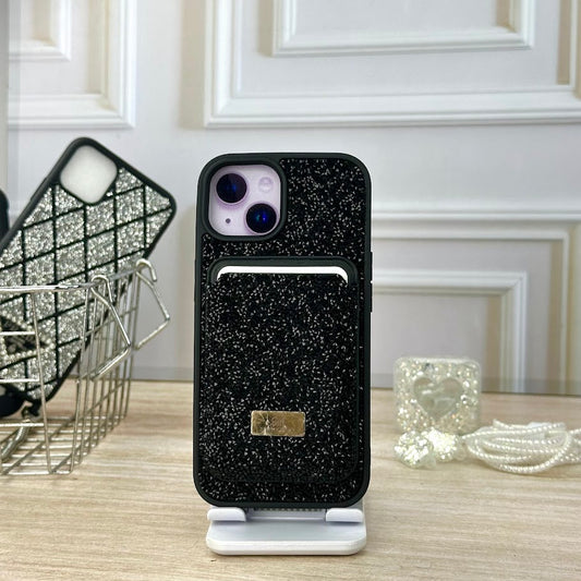 Swarovski wallet negra IPH 15