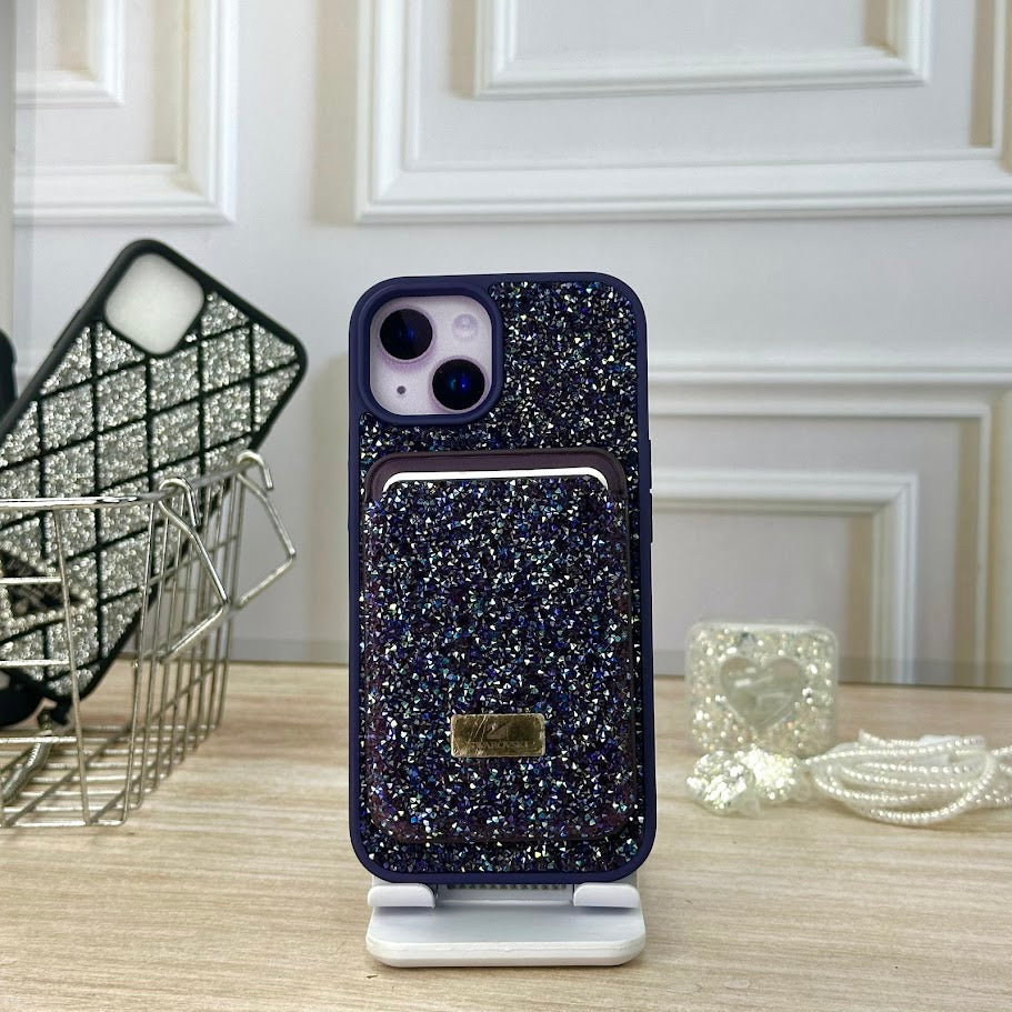 Swarovski wallet morado IPH 13/14