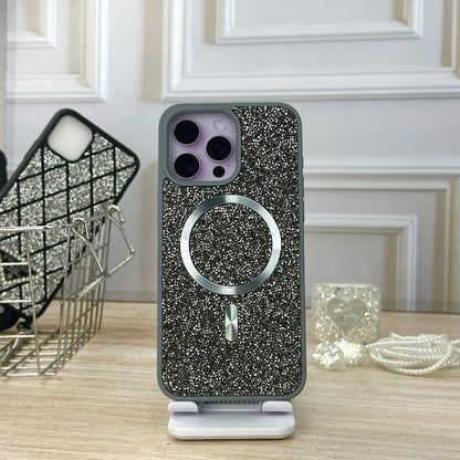 Swarovski wallet gris IPH 16 PRO MAX