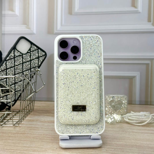 Swarovski wallet blanco IPH 16 PRO MAX