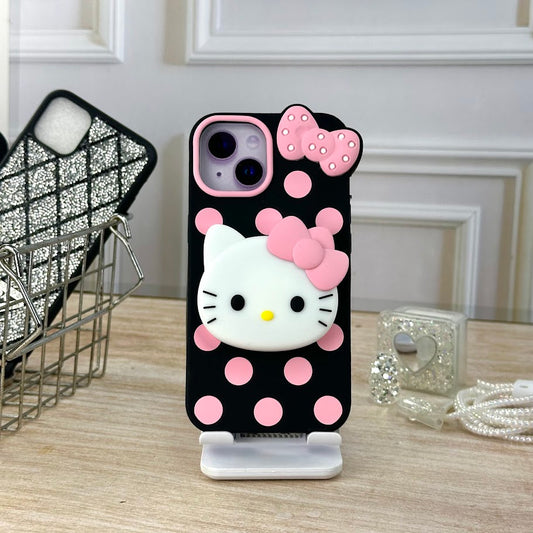 H Kitty black 3D IPH 13/14