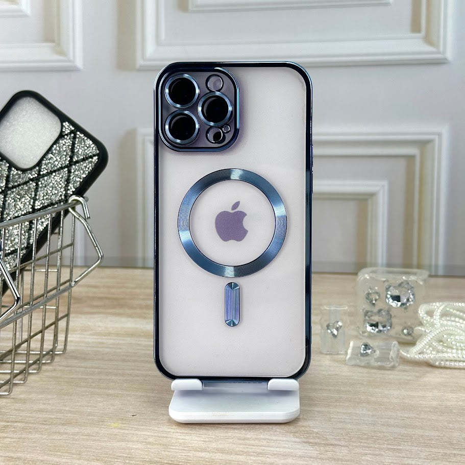 Metal mags azul IPH 13 PRO MAX