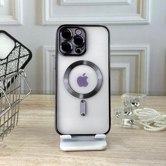 Metal mags negro IPH 14 PRO MAX